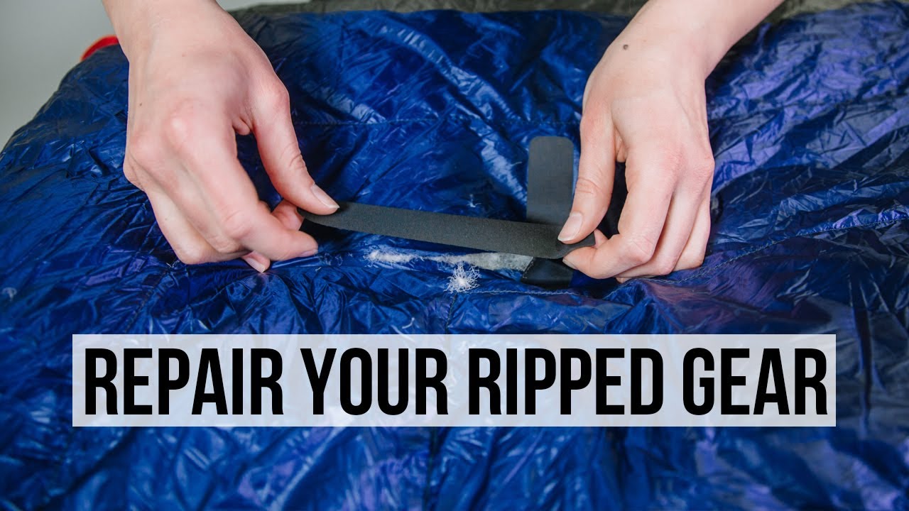 How to Repair Sleeping Bag Rip