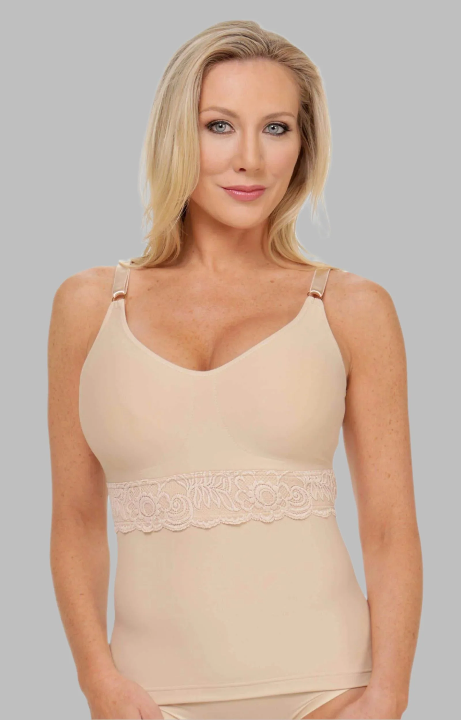 Bra Wirefree Camisole Long Firm Support