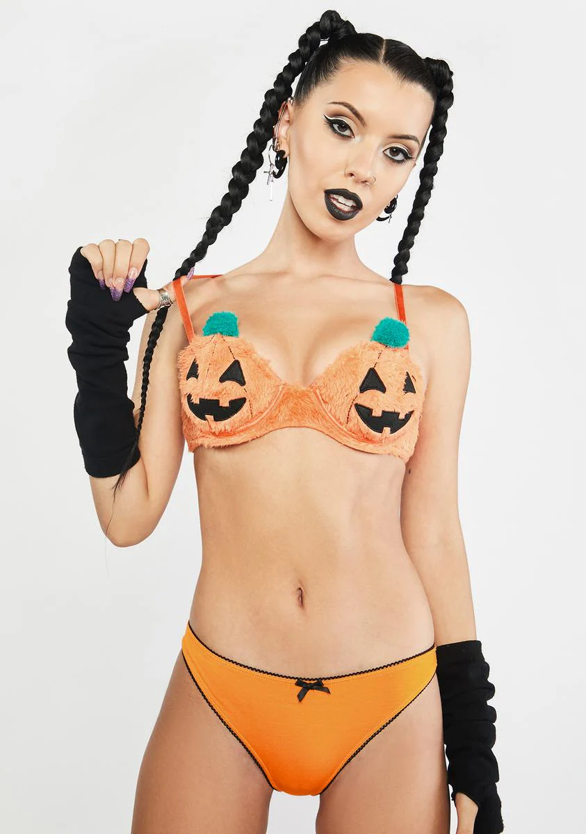 Pumpkin Bra