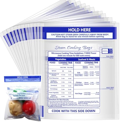 The Best Microwave Steam Bags